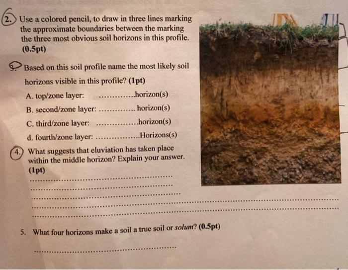 how to make soil profile model