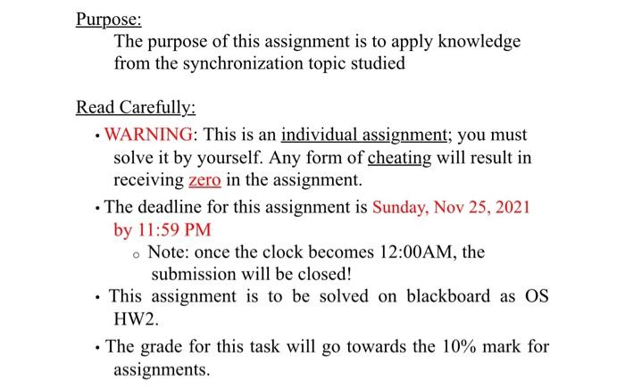 Solved Purpose: The purpose of this assignment is to apply | Chegg.com