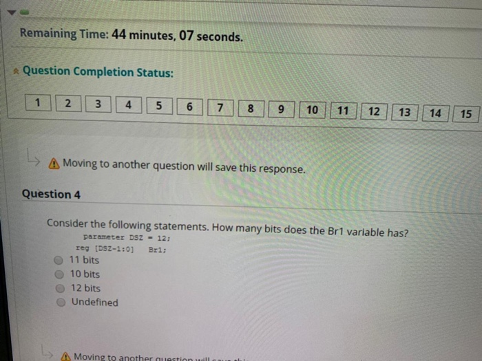 Solved Remaining Time: 44 minutes, 07 seconds. Question | Chegg.com