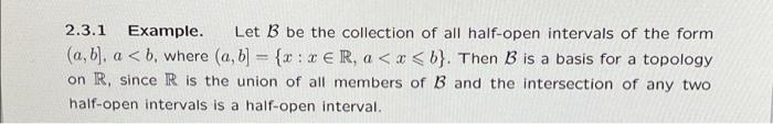 Solved Let B={(a,b]:a,b∈R,a | Chegg.com