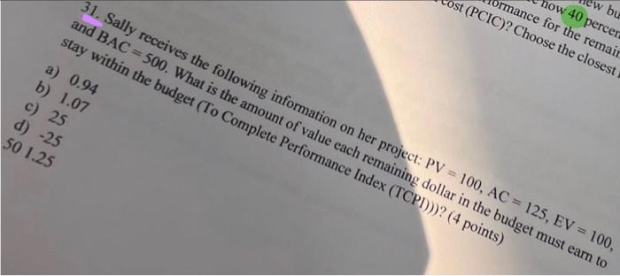 Solved b) 0.94 c) 2.07 d) 25 | Chegg.com