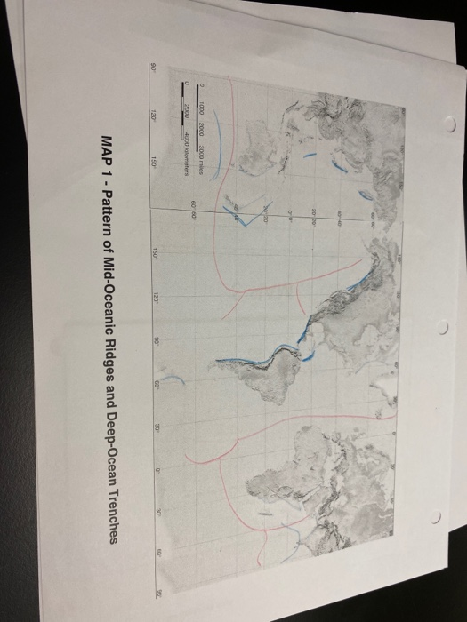 Solved Plate Tectonics Lab O centimeters 30. Determine the | Chegg.com