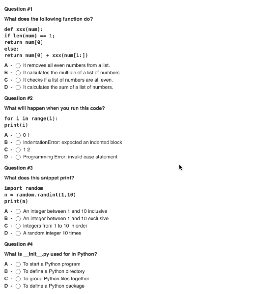 Solved Question #1What does the following function do?def | Chegg.com
