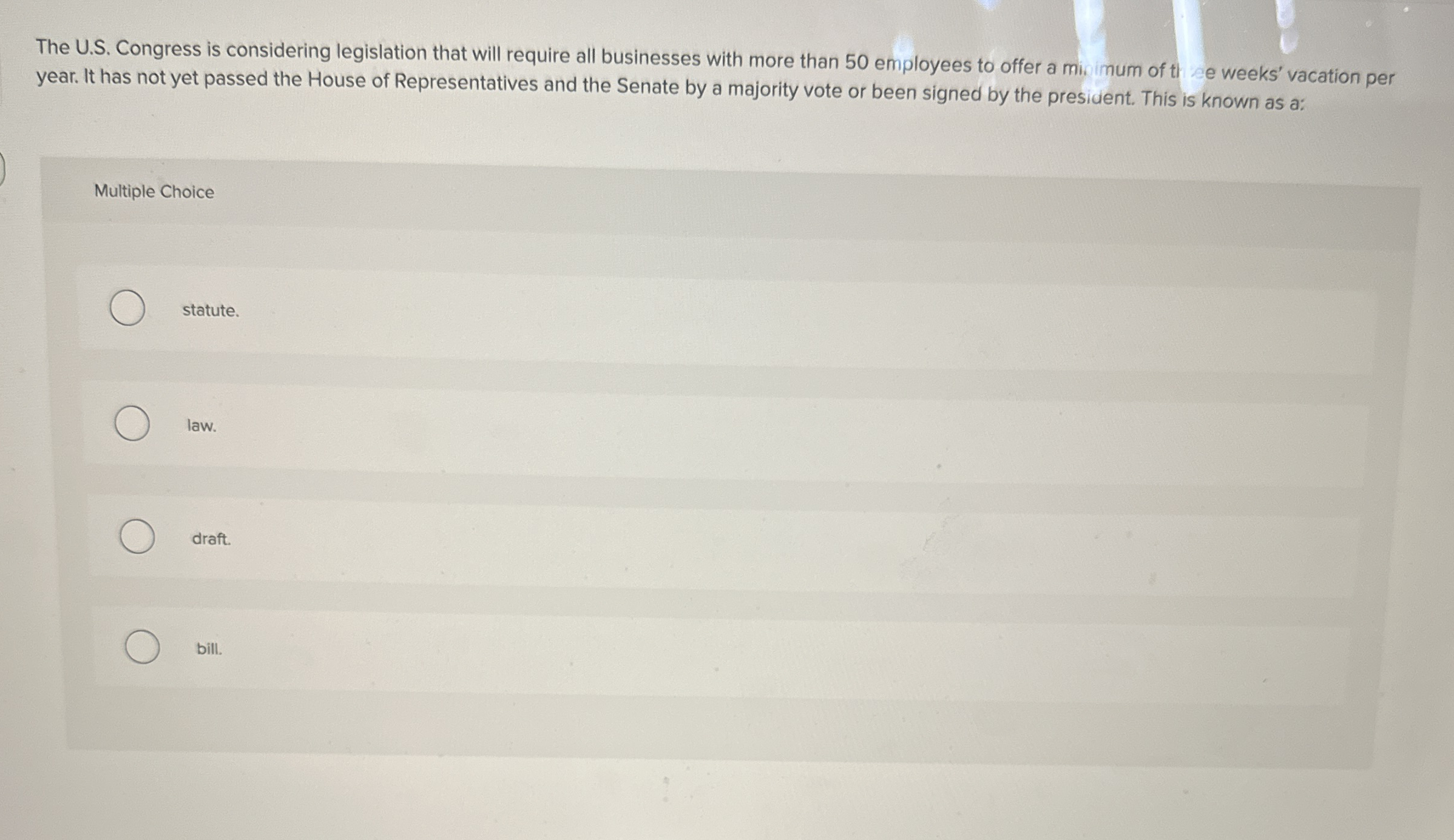 [Solved] The city council of Neodesha, Kansas passed a rule