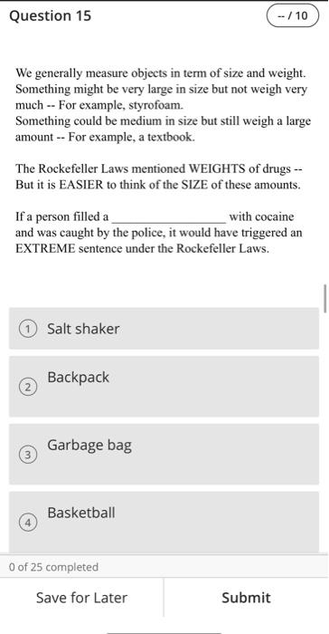 Solved Question 13 -- /10 Nelson Rockefeller had wanted to | Chegg.com