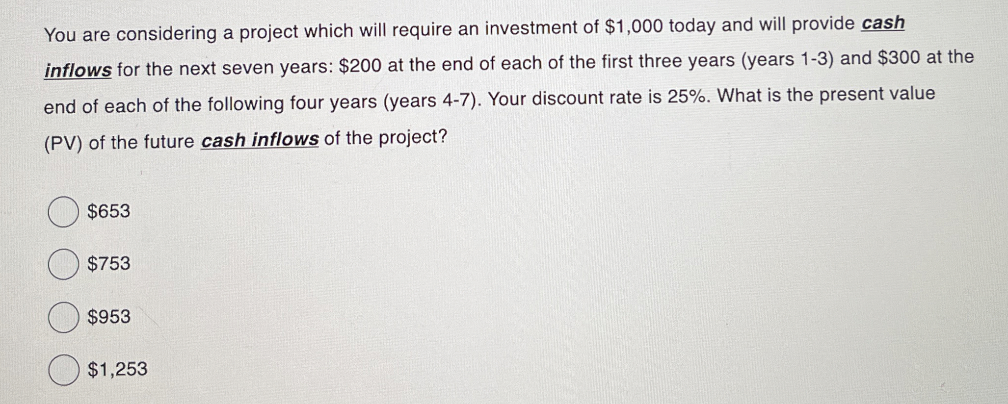 Solved You are considering a project which will require an | Chegg.com