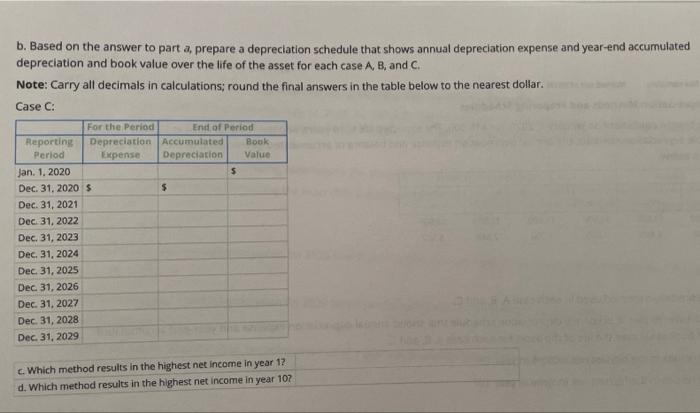 Solved I only need help with part B: which is the three | Chegg.com