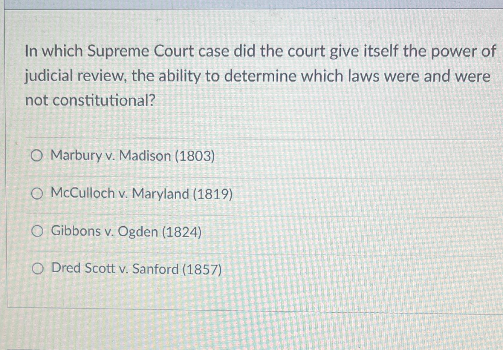 supreme court case study 29 answers