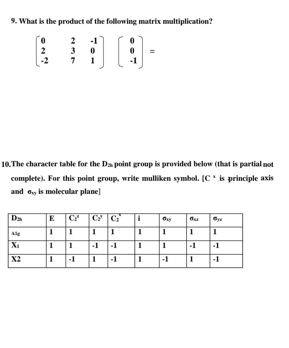 Ci Point Group Example Solved Draw the structures of cis and trans-dichloroethene | Chegg.com