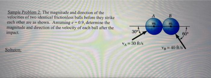 Solved Sample Problem 2: The magnitude and direction of the | Chegg.com