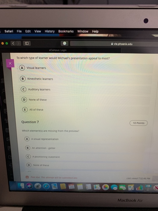 Solved Safari File Edit View History Bookmarks Window Help 