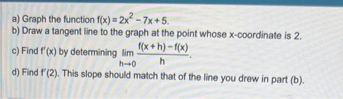 graph the function f x )= 7 x 5 2
