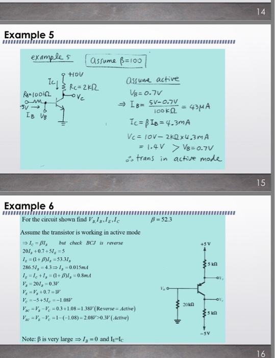 Solved Greetings,This Is Some Example For (Bipolar Junction | Chegg.com