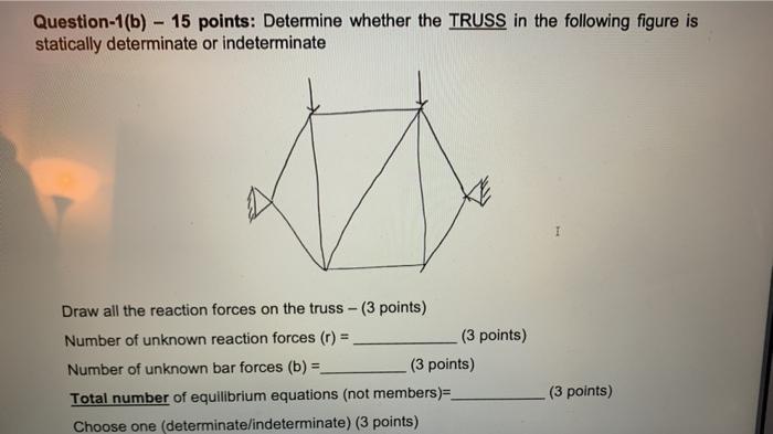 Solved Question-1(b) - 15 points: Determine whether the | Chegg.com