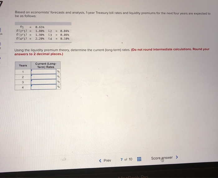 Solved based on economists forecasts and analysis 1 year chegg