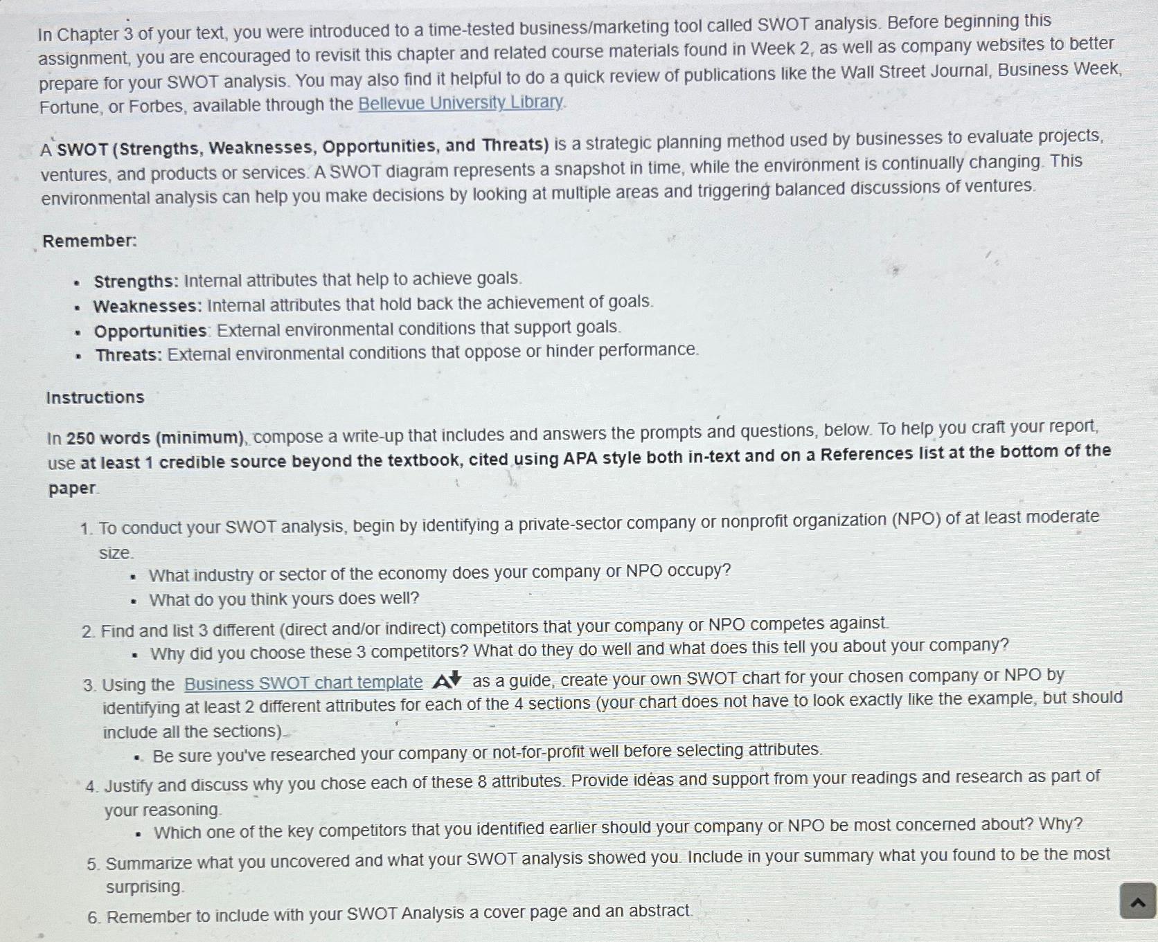 Solved In Chapter 3 ﻿of your text, you were introduced to a | Chegg.com