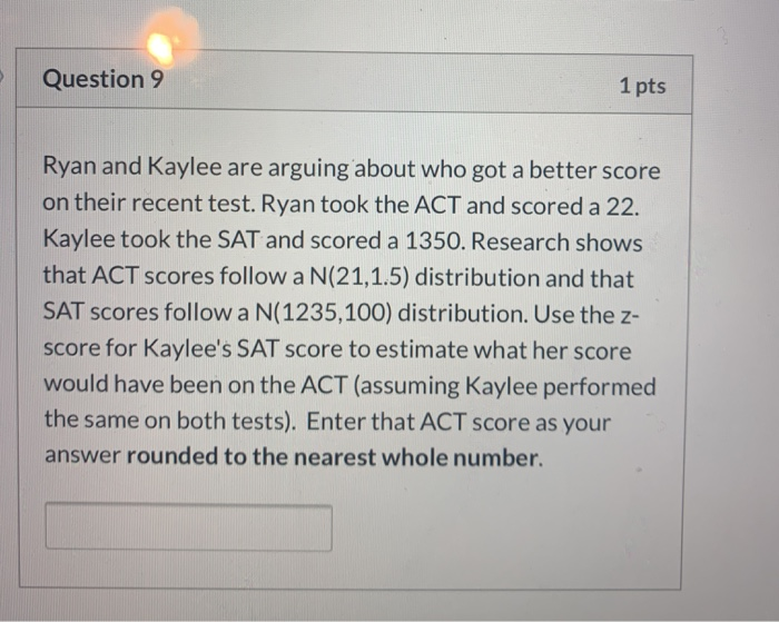 1350 sat score to act