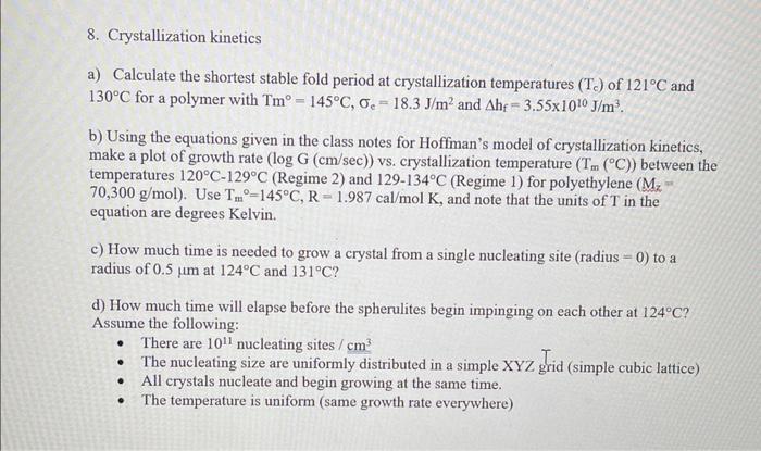 Solved a) Calculate the shortest stable fold period at | Chegg.com