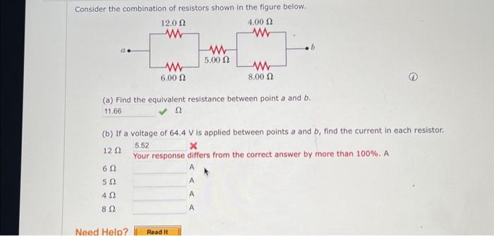 Solved Consider The Combination Of Resistors Shown In The | Chegg.com