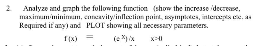 Solved 5. (a) Refer to the plot in problem 2 and show the | Chegg.com