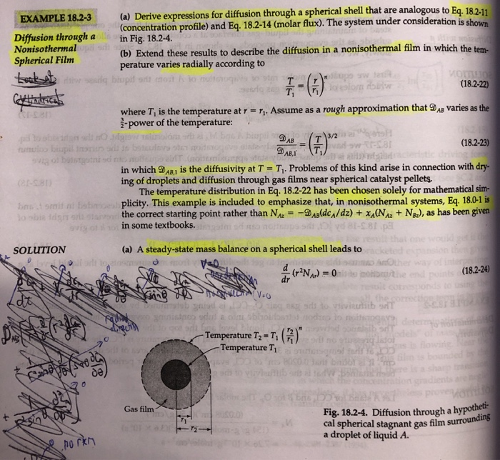 Solved From Transport Phenomena, 2nd Edition, Bird et al.I