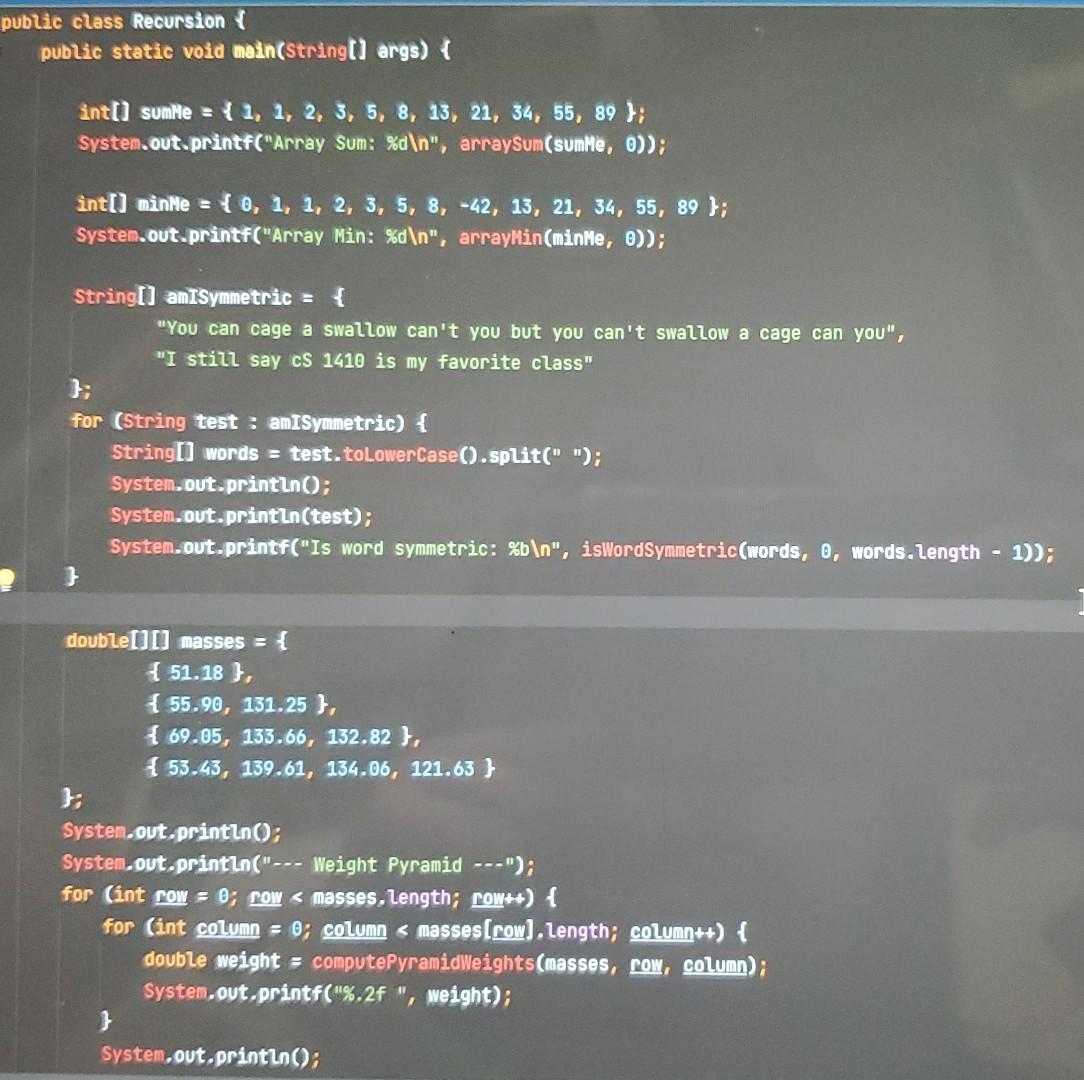 Solved In this assignment you'll write code to solve various | Chegg.com