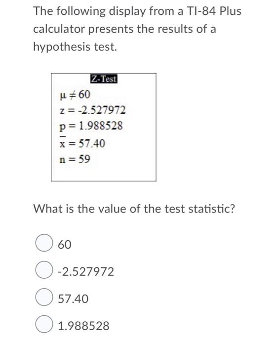 Z deals test calculator