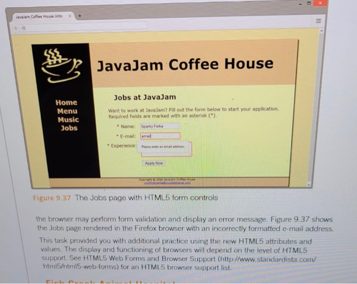 Javalam Coffee House See Chapter 2 For An Chegg 