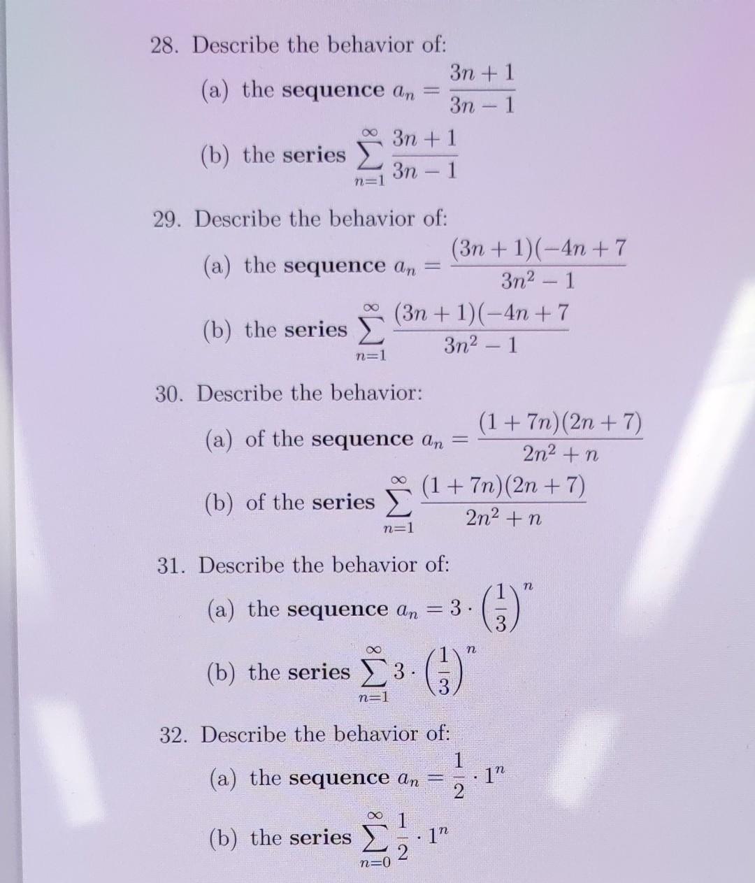 Solved please answer all the questions from 28 to 32, | Chegg.com