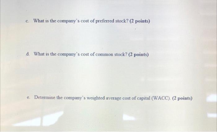 Solved 1.) Use the information in the table below to answer | Chegg.com