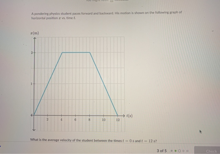 Solved TUU MBILICU. Cucut A pondering physics student paces | Chegg.com