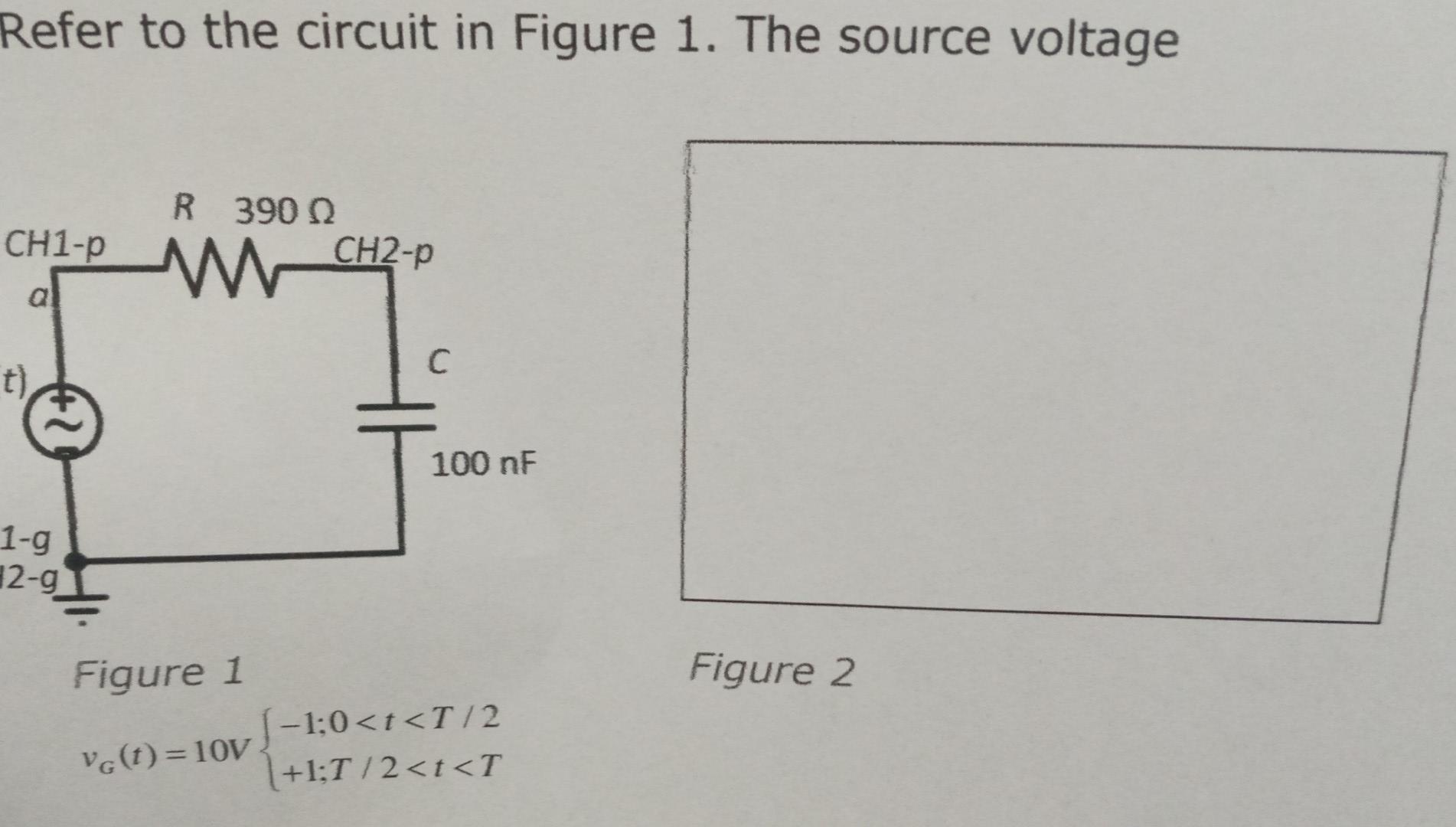 Solved Refer to the circuit in Figure 1. The source voltage | Chegg.com