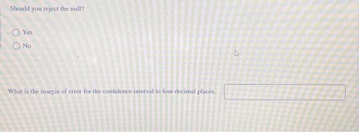 Solved You are interested in determining whether the average | Chegg.com