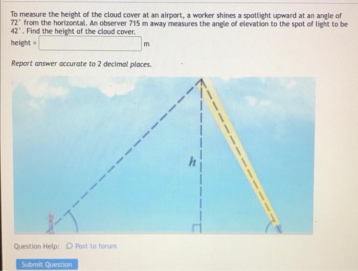 Cloud Cover Height