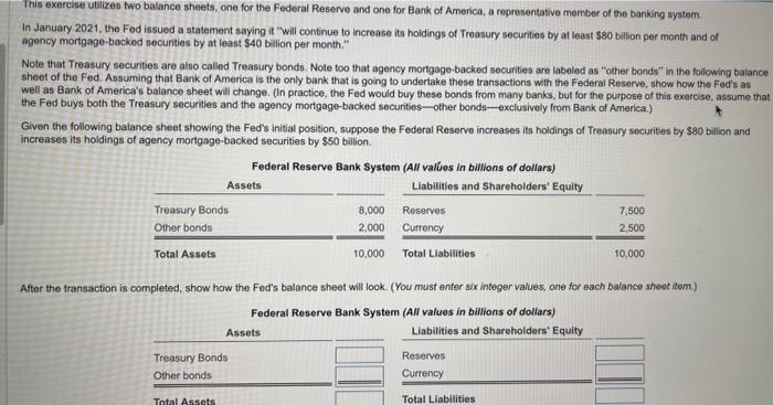 Solved This Exercise Utilizes Two Balance Sheets, One For | Chegg.com