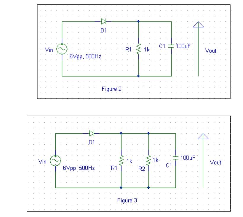 Filter Capacitor Problem Solved Part Two: Effect of Filter Capacitor 2.1 Now extend | Chegg.com