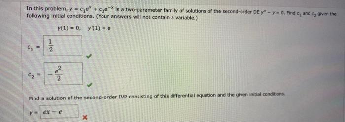 Solved In this problem, y=1/(x2+c) is a one-parameter family | Chegg.com