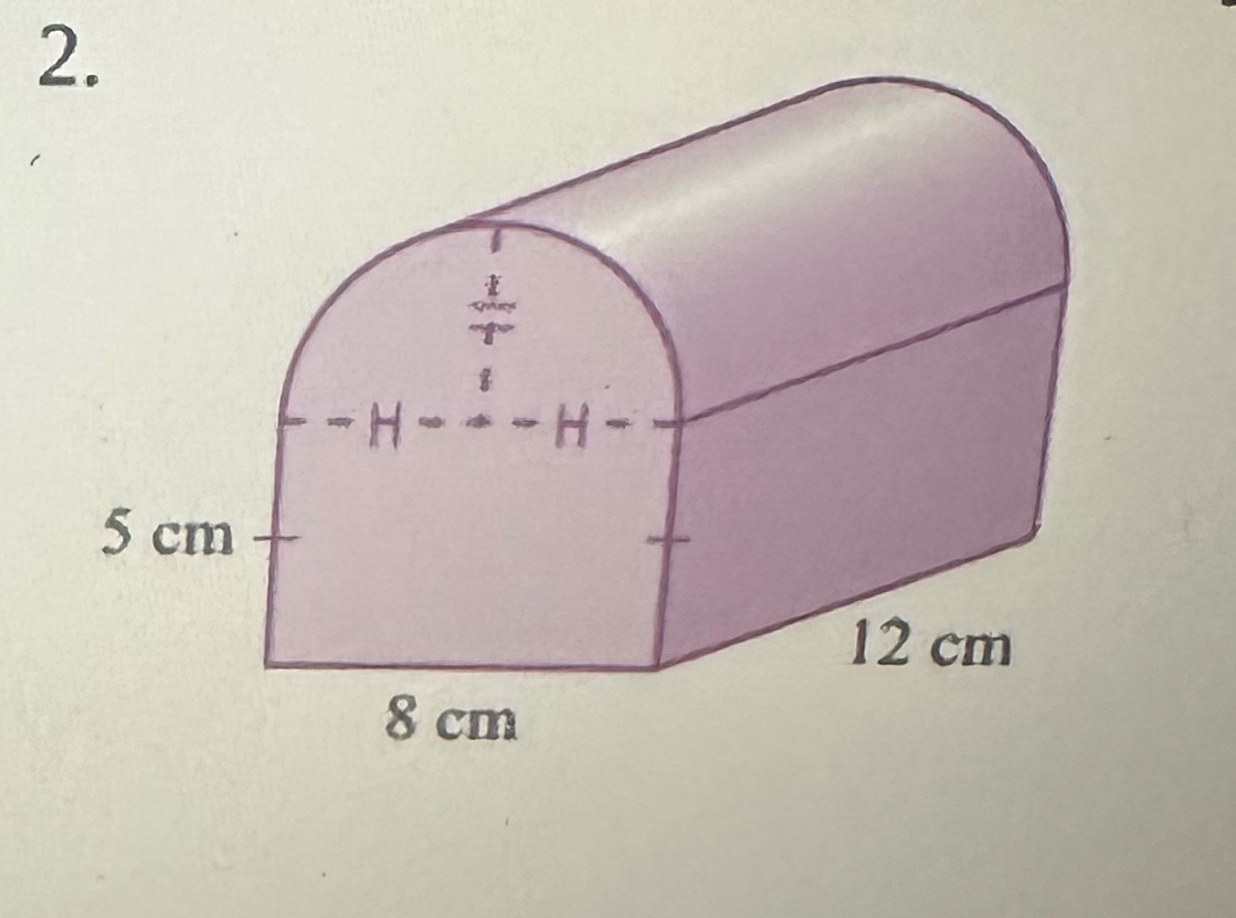 Solved Find VOLUME of composite figure. Round to the nearest | Chegg.com