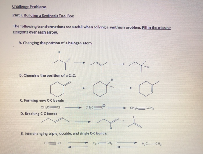 Solved Challenge Problems Part I. Building A Synthesis Tool | Chegg.com