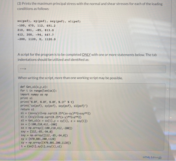Solved coding problem in python. has to only include the | Chegg.com