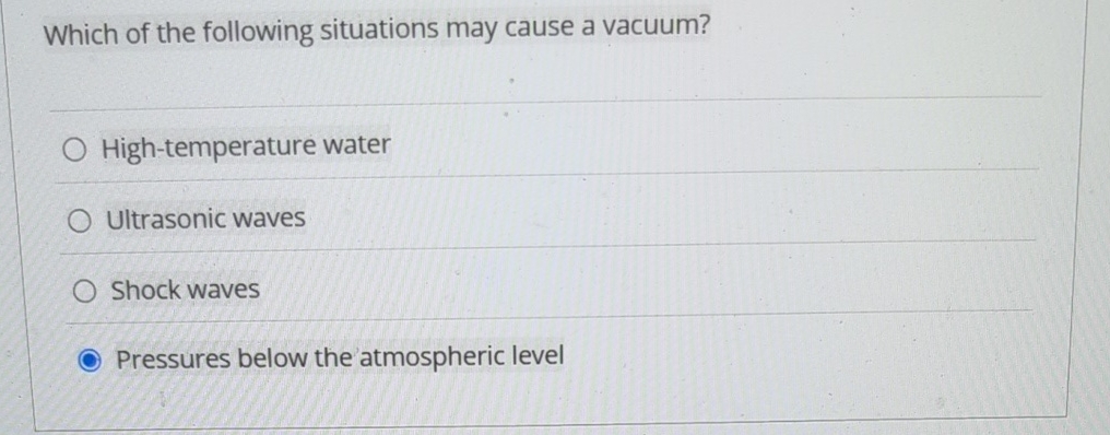 Solved Which of the following situations may cause a | Chegg.com