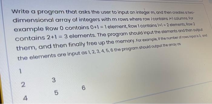 Solved Write a program that asks the user to input an | Chegg.com