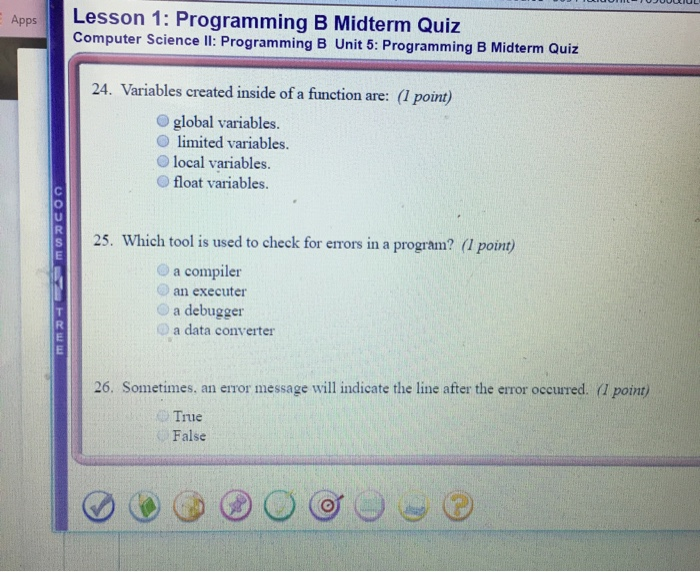 Solved Belo Computer Science Programming B: Programming B | Chegg.com