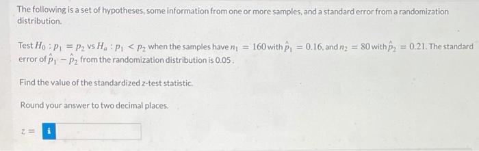Solved The following is a set of hypotheses, some | Chegg.com