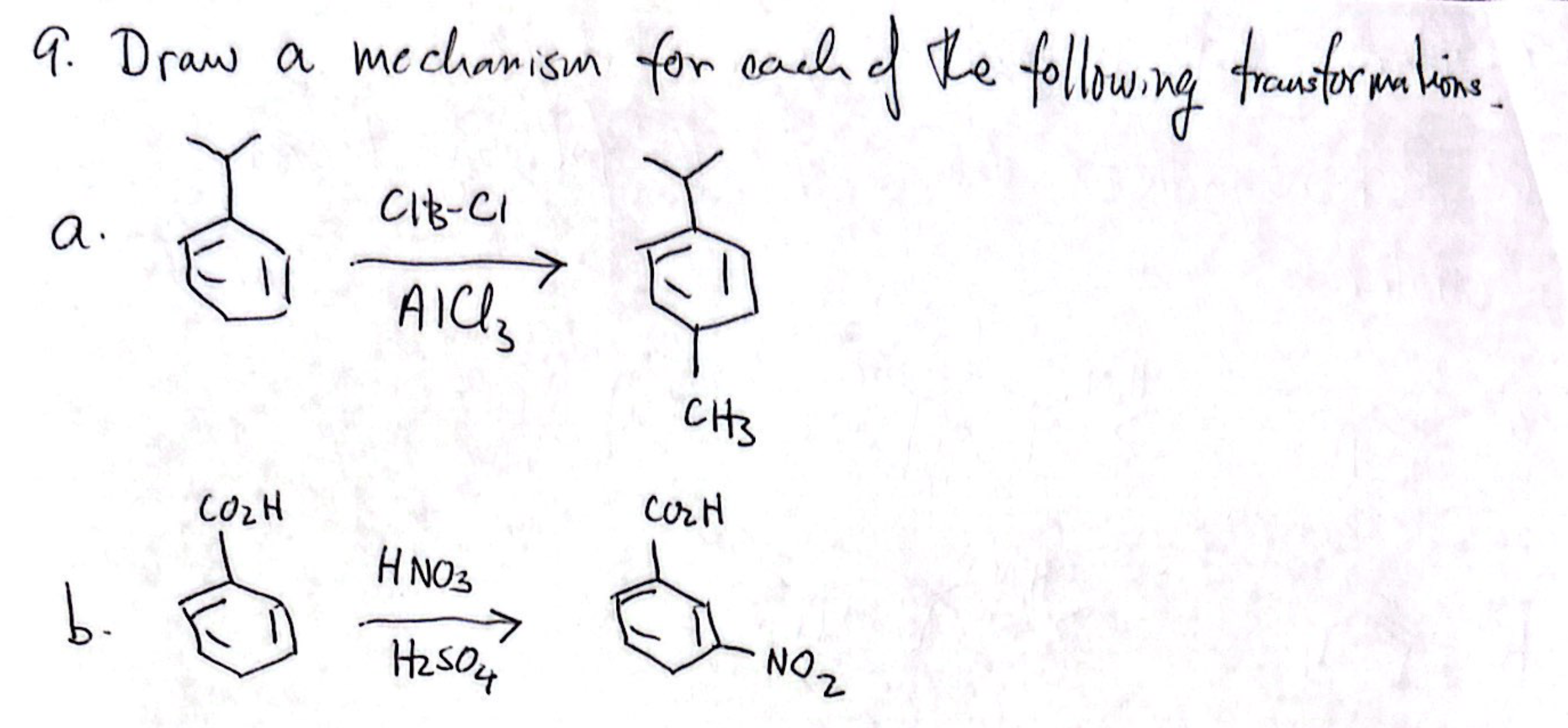 Solved by an EXPERT draw a mechanism for each of the followingDraw a ...