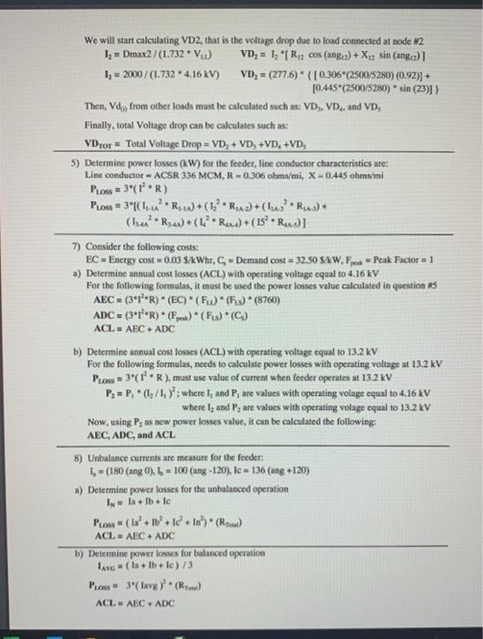 HOMEWORK #5 Chapter 7 Load Flow Analysis for a | Chegg.com