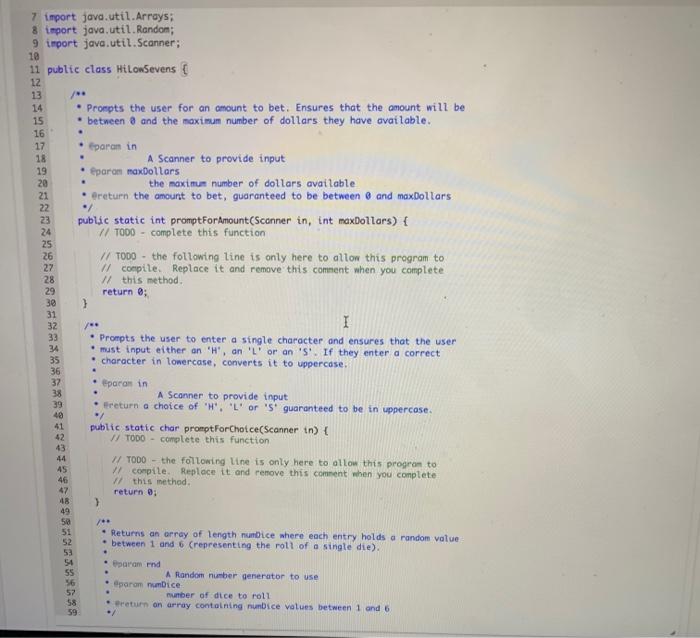 Solved I need help with a code written in java following the | Chegg.com