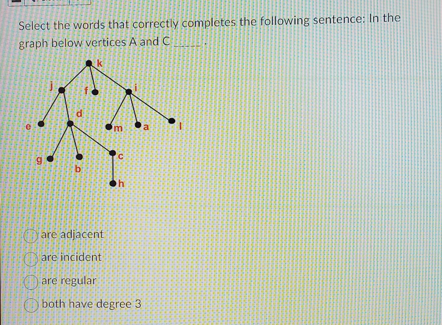 Solved Select the words that correctly completes the | Chegg.com
