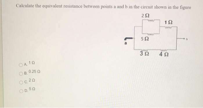 Solved Calculate the equivalent resistance between points a | Chegg.com