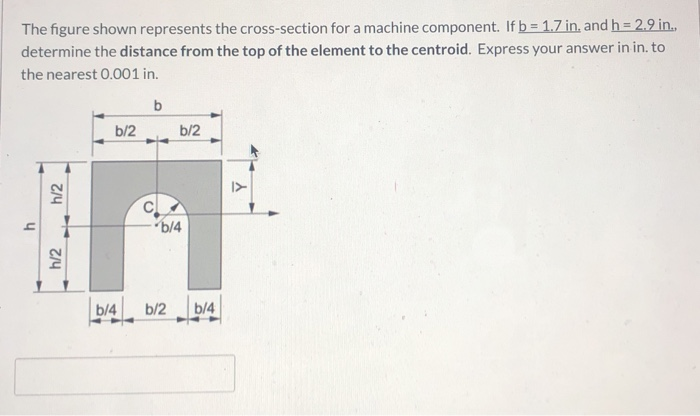 Solved The Figure Shown Represents The Cross-section For A | Chegg.com ...